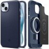 Чохол-накладка Spigen Mag Armor MagFit для Apple iPhone 15 Navy Blue (ACS06816)