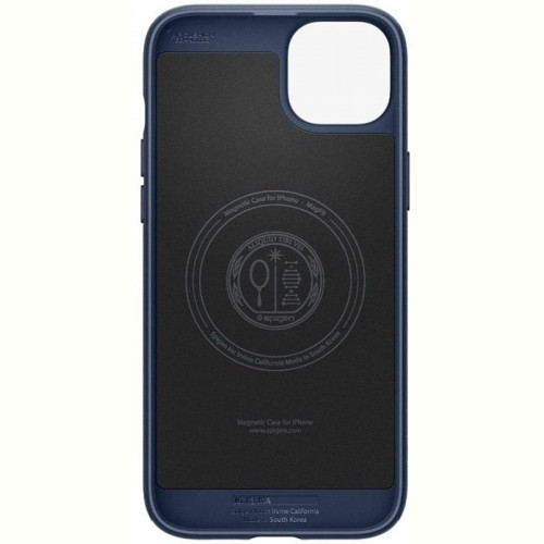 Чохол-накладка Spigen Mag Armor MagFit для Apple iPhone 15 Navy Blue (ACS06816)