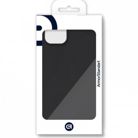Чохол-накладка Armorstandart Matte Slim Fit для Apple iPhone 13 Black (ARM59929)