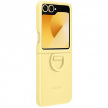 Чохол-накладка Samsung Silicone Cover with Ring для Samsung Galaxy Flip 6 Yellow (EF-PF741TYEGUA)
