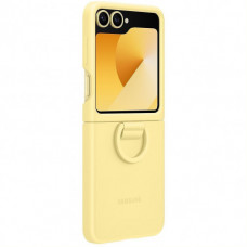 Чохол-накладка Samsung Silicone Cover with Ring для Samsung Galaxy Flip 6 Yellow (EF-PF741TYEGUA)