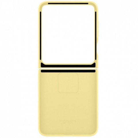 Чохол-накладка Samsung Silicone Cover with Ring для Samsung Galaxy Flip 6 Yellow (EF-PF741TYEGUA)