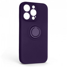 Чохол ArmorStandart Icon Ring для Apple iPhone 14 Pro Dark Purple (ARM68712)