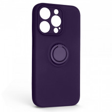 Чохол ArmorStandart Icon Ring для Apple iPhone 14 Pro Dark Purple (ARM68712)