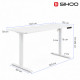 Комп’ютерний стіл з електрорегулюванням висоти Sihoo D03 1.4m White (D03-106/D03-107) Купити в Україні