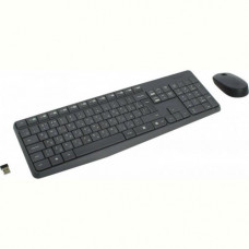 Комплект (клавіатура, миша) бездротовий Logitech MK235 ENG/UKR Grey (920-007931)