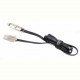 Кабель Cablexpert (CCPB-ML-USB-05BK) USB 2.0 BM - Lightning + microUSB, преміум, плоский, 1м, чорний