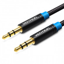 Кабель Vention Audio 3.5 mm M - 3.5 mm M, 1 m, Black (P350AC100-B-M)