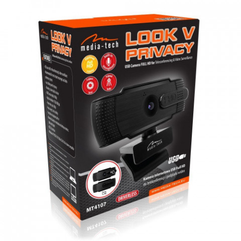 Веб-камера Media-Tech Look V Privacy MT4107