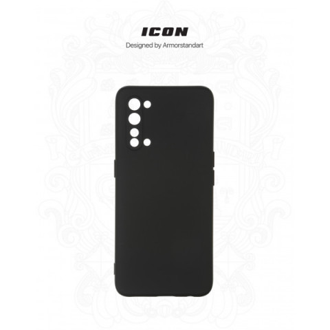 Чохол ArmorStandart ICON для OPPO Reno3 Camera cover Black (ARM57160)