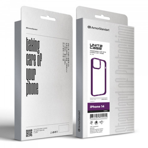 Чохол ArmorStandart UNIT2 для Apple iPhone 14 Purple (ARM69941)