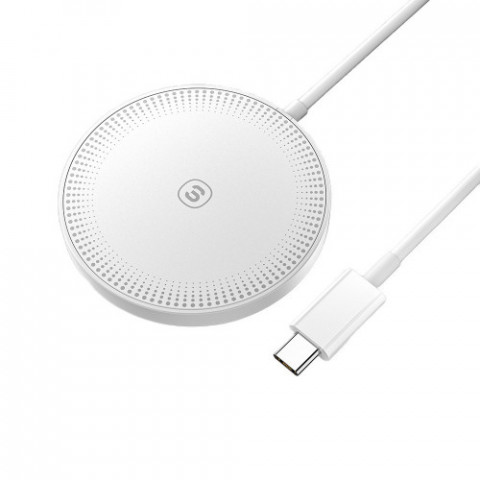 Бездротовий зарядний пристрій Essager Wind 2in1 Wireless Charger 15W White (EWXCX-CF02-Z)