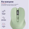 Миша бездротова Trust Mydo Silent Wireless Green (25042)