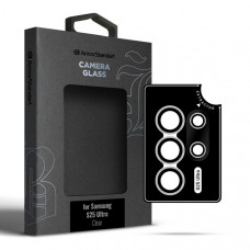 Захисне скло для камери ArmorStandart Supreme Black Icon для Samsung S25 Ultra Black Clear (ARM83223)