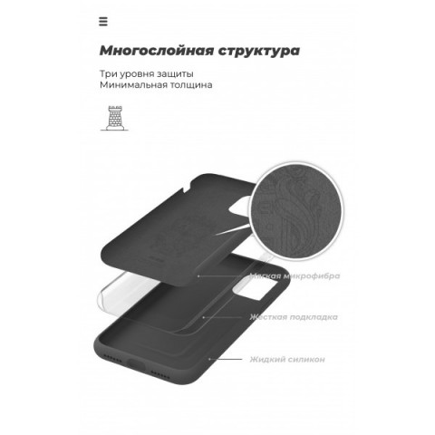 Чохол ArmorStandart ICON для Samsung A11 (A115)/M11 (M115) Black (ARM56571)