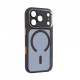 Чохол ArmorStandart Unit-C MagCase SE для Apple iPhone 17 Pro Black Orange (ARM86318)
