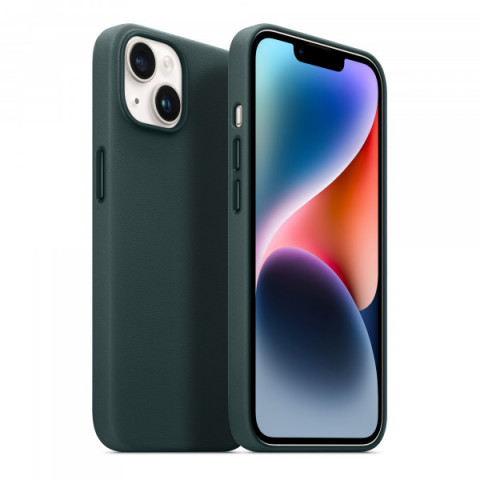 Чохол ArmorStandart FAKE Leather Case для Apple iPhone 14 Plus Shirt Green (ARM64396)