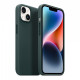 Чохол ArmorStandart FAKE Leather Case для Apple iPhone 14 Plus Shirt Green (ARM64396)
