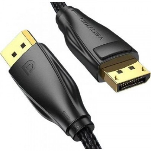 Кабель Vention DisplayPort-DisplayPort, 1 m, v1.4, Black (HCCBF)