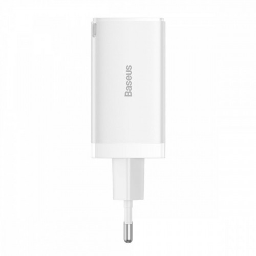 МЗП Baseus GaN5 Pro 65W (2 Type-С+USB ) + Кабель Type-C to Type-C 100W (1m) white Купити в Україні