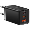 МЗП Baseus GaN5 Pro 65W (2 Type-С+USB ) + Кабель Type-C to Type-C 100W (1m) white Купити в Україні