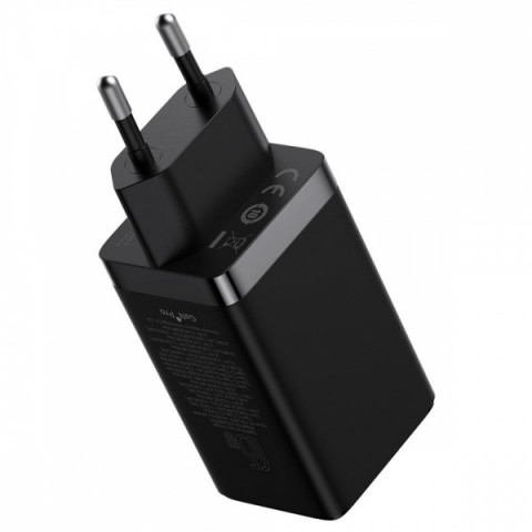 МЗП Baseus GaN5 Pro 65W (2 Type-С+USB ) + Кабель Type-C to Type-C 100W (1m) white Купити в Україні