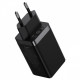 МЗП Baseus GaN5 Pro 65W (2 Type-С+USB ) + Кабель Type-C to Type-C 100W (1m) white Купити в Україні
