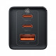 МЗП Baseus GaN5 Pro 65W (2 Type-С+USB ) + Кабель Type-C to Type-C 100W (1m) white Купити в Україні