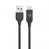 Кабель HP USB - USB-C, 2м, PVC, чорний (DHC-TC101-2M)