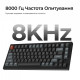 Клавіатура бездротова Keychron V1 Ultra Keychron Red Switch Black RGB (V1U-D1-UA) Купити в Україні