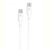 Кабель ACCLAB PwrX USB Type-C-Lightning 1.2 м 30W White (1283126559556)