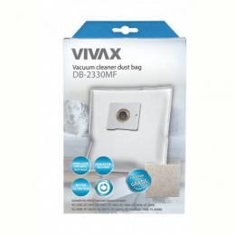 Мішки Vivax Home для пилососу синт. 4шт/уп + фільтр 13х15см (DB-2330MF)