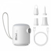 Портативний насос Baseus PocketGo Portable Air Pump white Купити в Україні