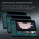 Бездротова механічна клавіатура GamePro MK160 QLAB Sakura Switch Black Купити в Україні