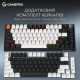 Бездротова механічна клавіатура GamePro MK160 QLAB Sakura Switch Black Купити в Україні