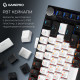 Бездротова механічна клавіатура GamePro MK160 QLAB Sakura Switch Black Купити в Україні
