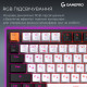 Бездротова механічна клавіатура GamePro MK160 QLAB Sakura Switch Black Купити в Україні