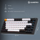 Бездротова механічна клавіатура GamePro MK160 QLAB Sakura Switch Black Купити в Україні