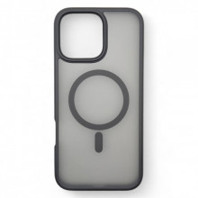 Чохол-накладка BeCover Metal Buttons Case MagSafe для Apple iPhone 16 Pro Max Black (712099)