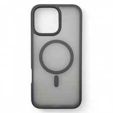 Чохол-накладка BeCover Metal Buttons Case MagSafe для Apple iPhone 16 Pro Max Black (712099)