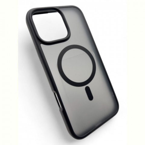 Чохол-накладка BeCover Metal Buttons Case MagSafe для Apple iPhone 16 Pro Max Black (712099)