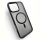 Чохол-накладка BeCover Metal Buttons Case MagSafe для Apple iPhone 16 Pro Max Black (712099)