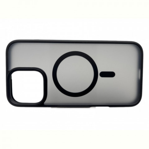 Чохол-накладка BeCover Metal Buttons Case MagSafe для Apple iPhone 16 Pro Max Black (712099)