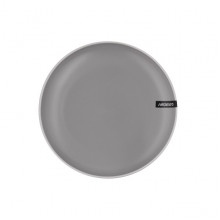 Тарілка десертна Ardesto  Cremona Dusty grey, 19см, кераміка, сірий