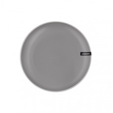 Тарілка десертна Ardesto  Cremona Dusty grey, 19см, кераміка, сірий
