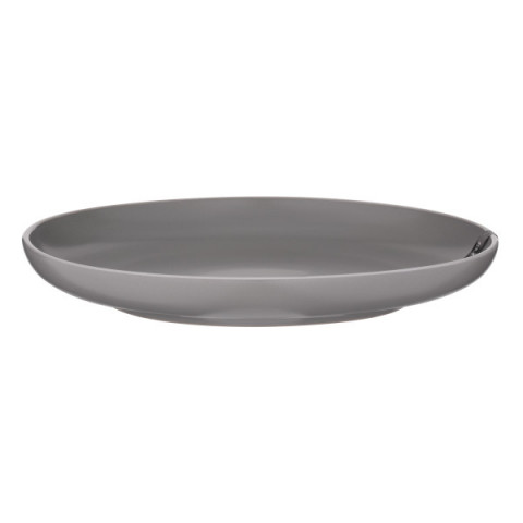 Тарілка десертна Ardesto Cremona Dusty grey, 19см, кераміка, сірий