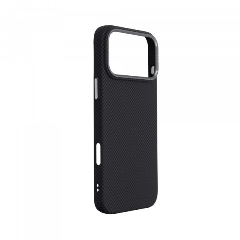 Чохол ArmorStandart LikeCarbon2 MagCase для Apple iPhone 17 Pro Max Kevlar Black (ARM88377)