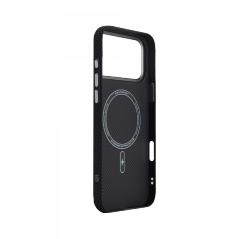 Чохол ArmorStandart LikeCarbon2 MagCase для Apple iPhone 17 Pro Max Kevlar Black (ARM88377)