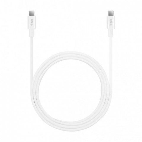 Кабель Ttec USB Type-C - USB Type-C (M/M), 2 м, White (2DK45B)