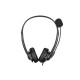 Гарнітура ПК стерео On-ear 2E CH11 USB, omni-mic, 2м, чорний